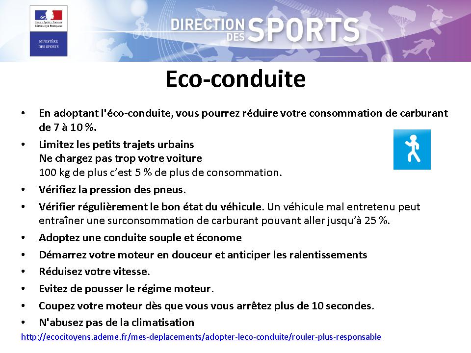 Eco conduite 1