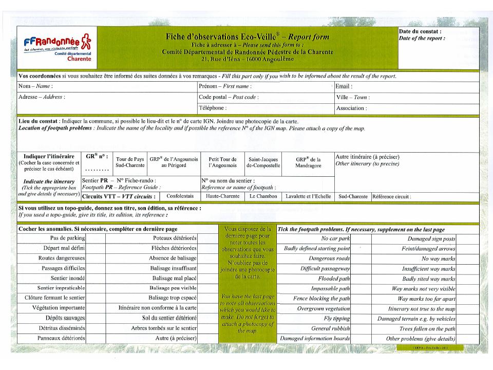Fiche eco veille