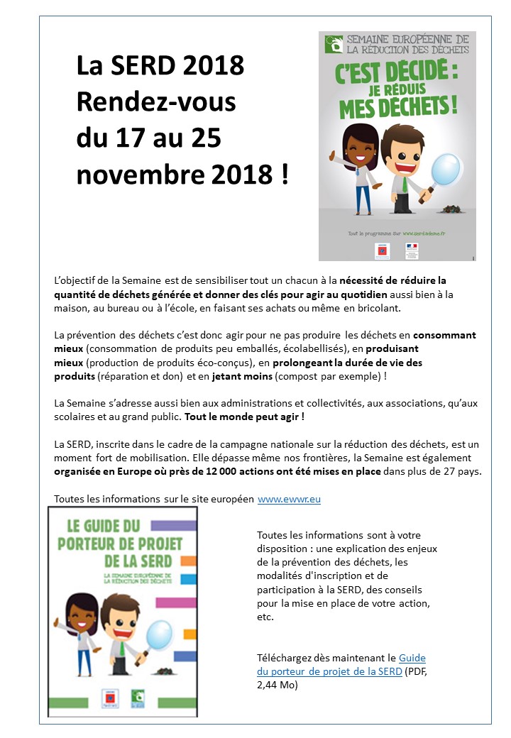 Serd 2018 17 au 25 11 18